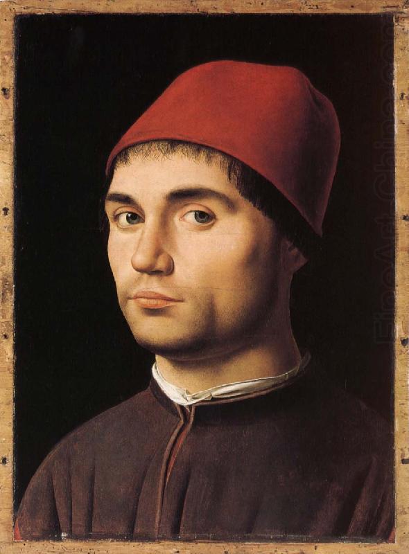 Antonello da Messina Portratt of young man china oil painting image